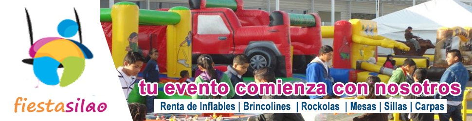 FiestaSilao.com Renta de Inflables Brincolines Rockolas